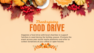 Thanksgiving Food Drive